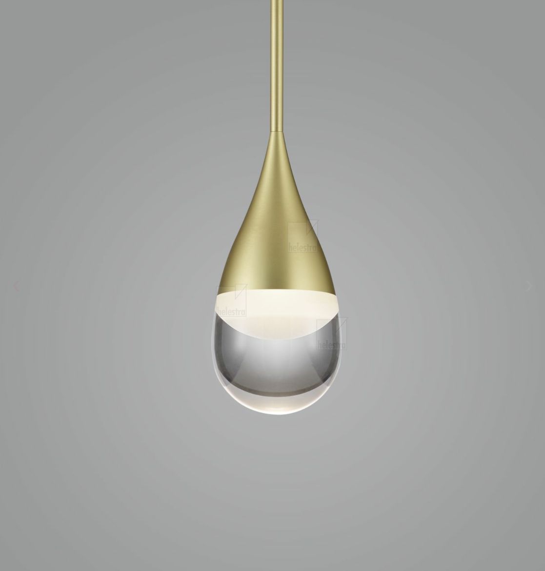 Helestra DEEP Pendelleuchte Helestra DEEP Pendelleuchte, Farbe: mattgold