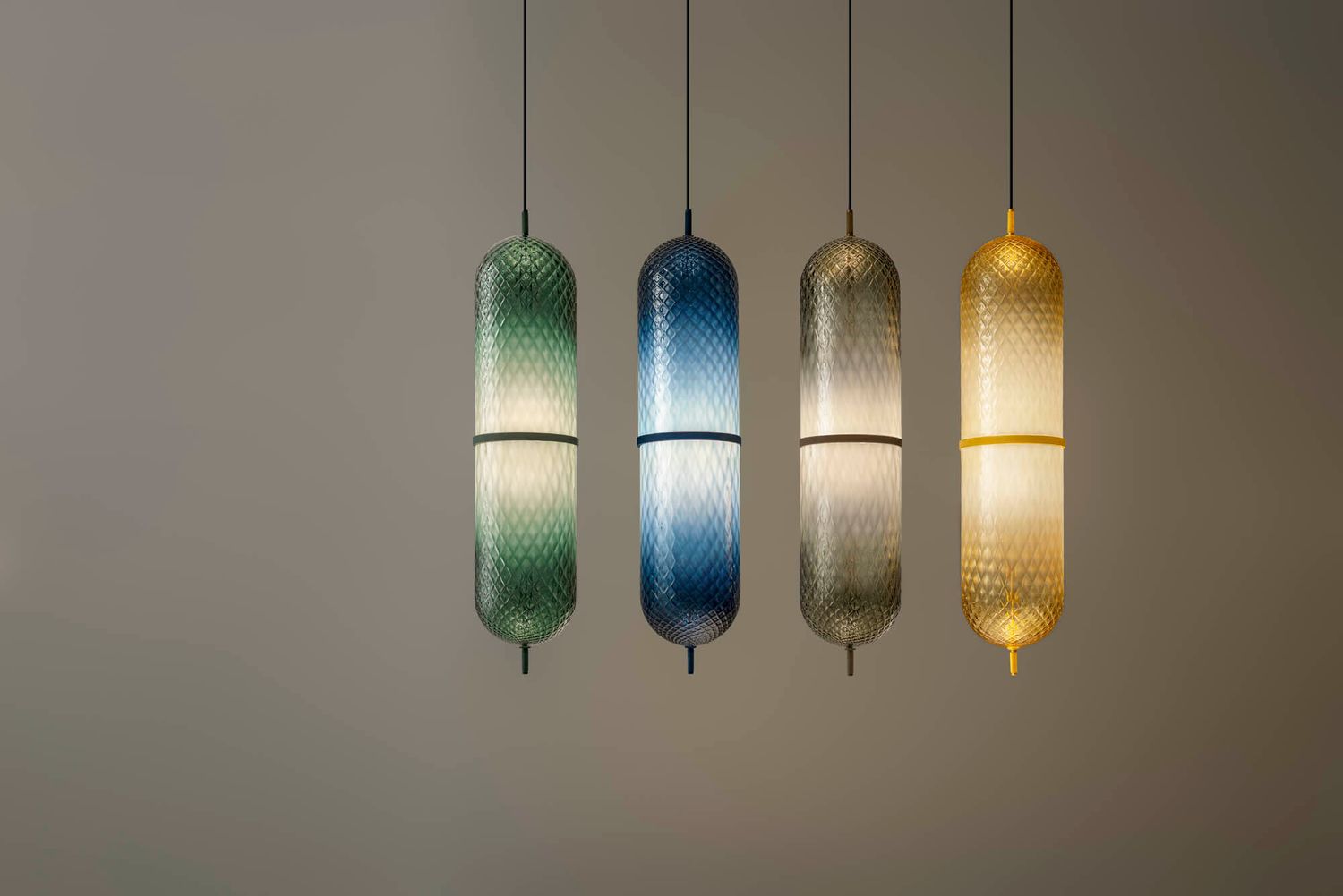 OLEV Curuba Combo Pendelleuchte OLEV Curuba Combo Pendelleuchte, Lichtfarbe: M - 2700K warmweiss, Glas - Farbe: -BBI / balloton weiss