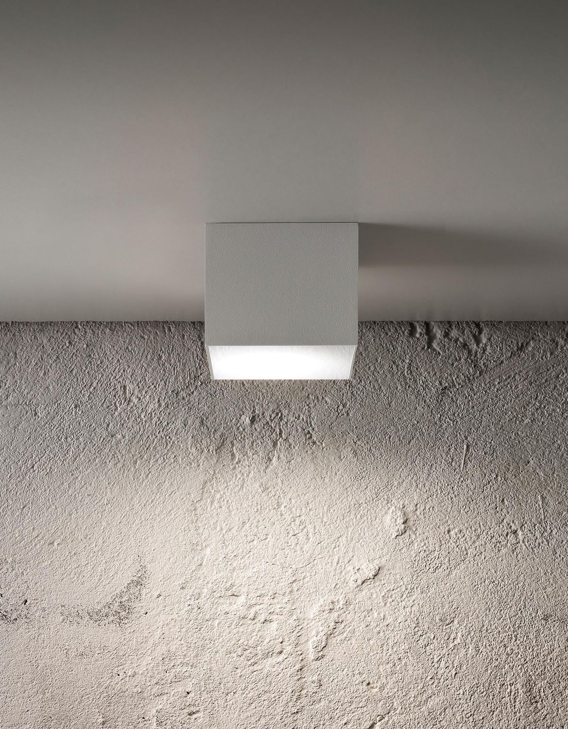 OLEV Box Deckenleuchte OLEV Box Deckenleuchte, Grösse: Small - B 100mm x H 100mm (ON/OFF), Farbe: -BI / weiss