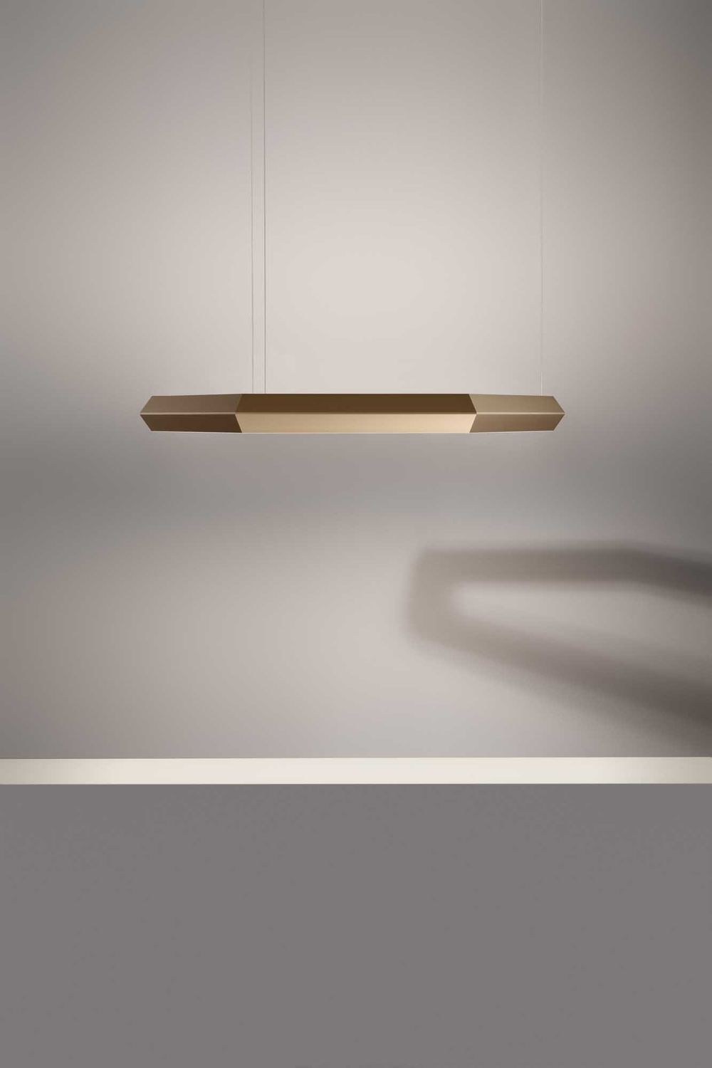 OLEV Exagon Pendelleuchte OLEV Exagon Pendelleuchte, Variante: Art.9720 - 700mm - gerade Kabel