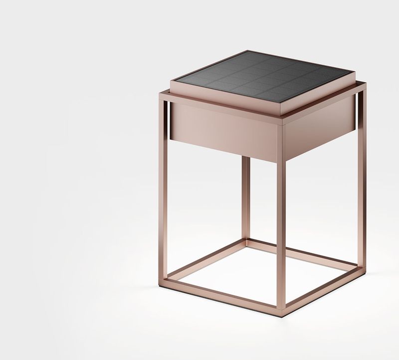 IP44.de qua Solar Akku Tischleuchte