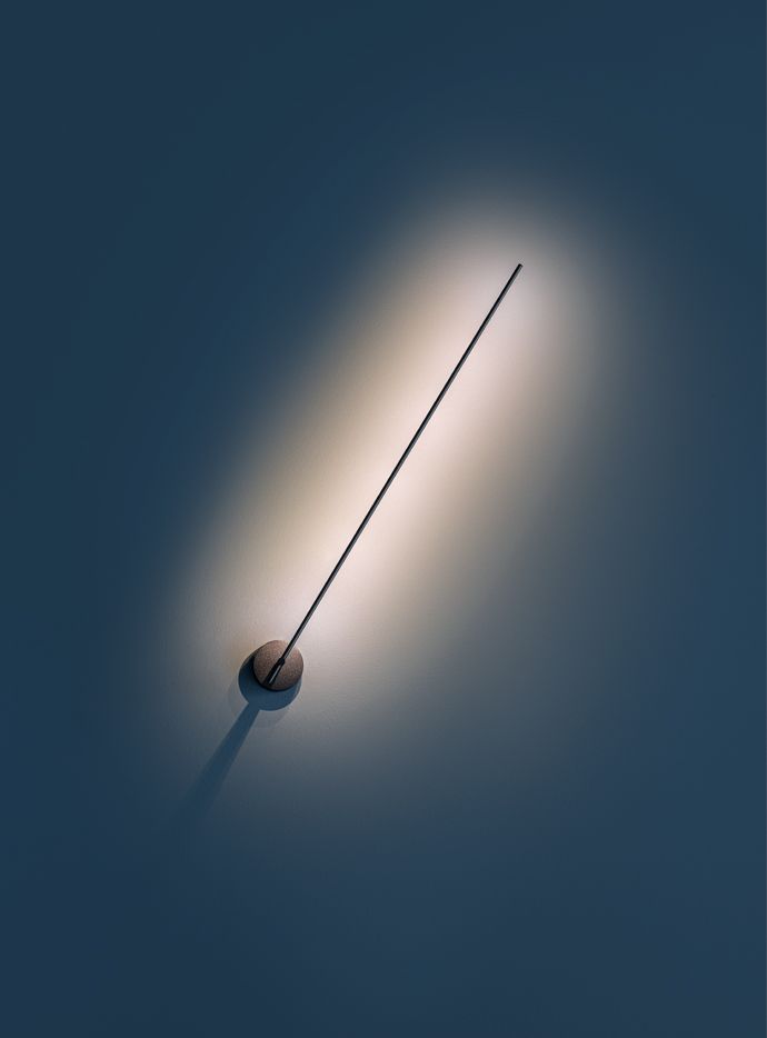 Catellani &amp; Smith Light Stick Wandleuchte, Farbe: schwarz