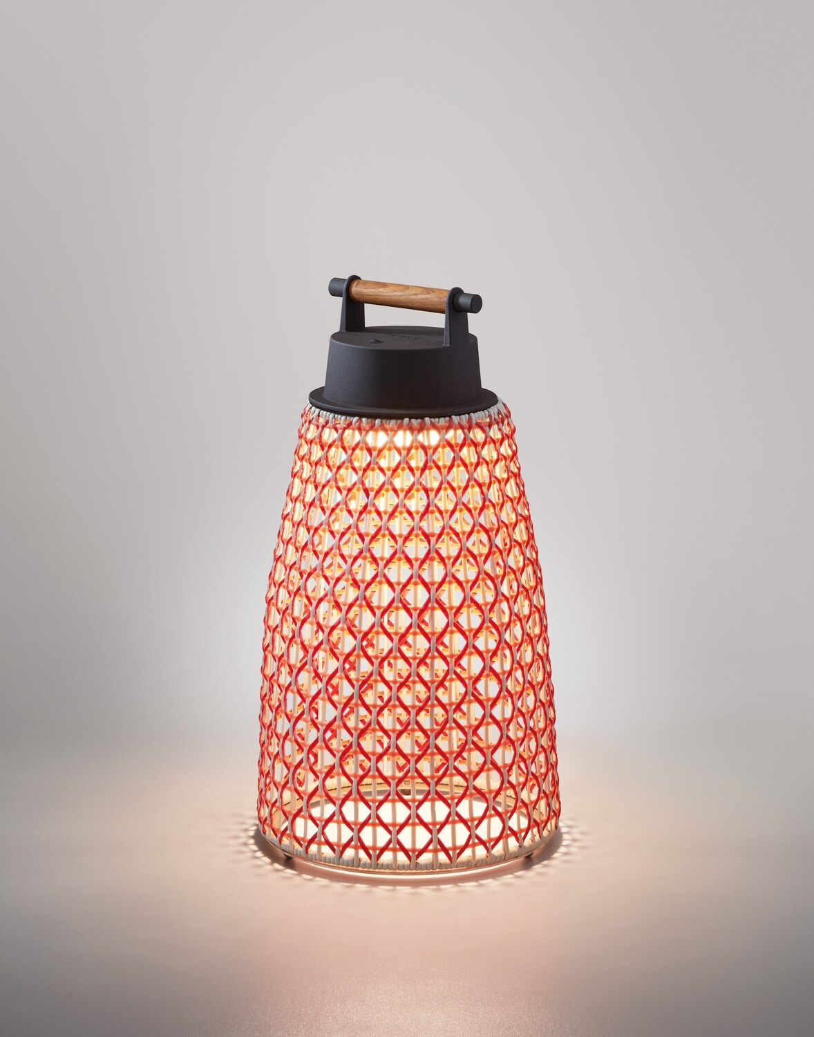 Bover Nans M/49/R Outdoor Boden-/ Akkuleuchte, Farbe: braun - rot