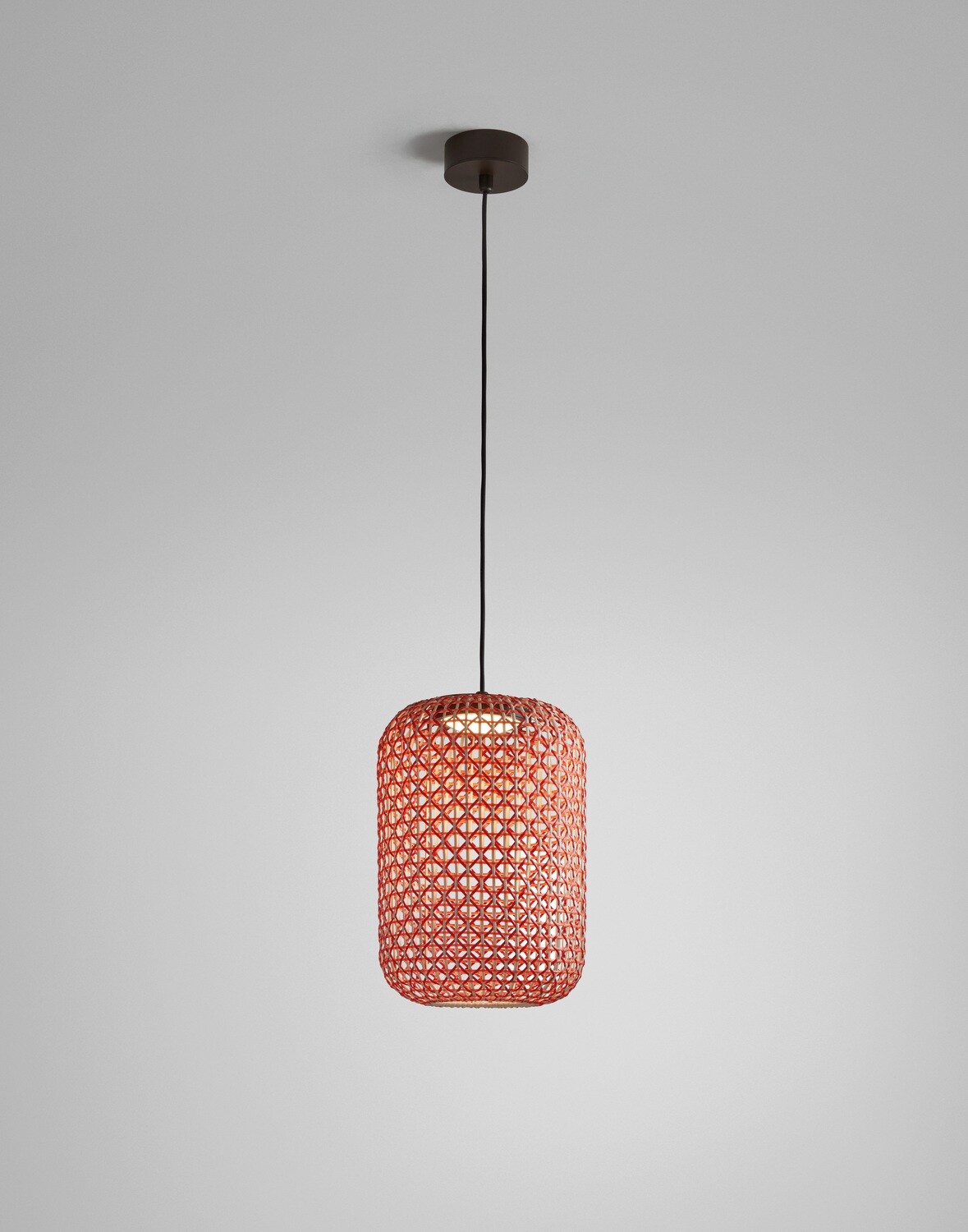 Bover Nans S/31.2 Outdoor Pendelleuchte, Farbe: braun - rot