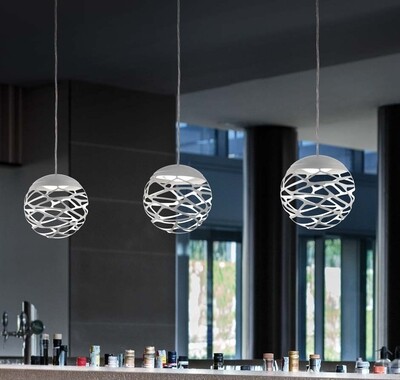 Lodes Kelly Cluster Pendelleuchte mit Baldachin oval