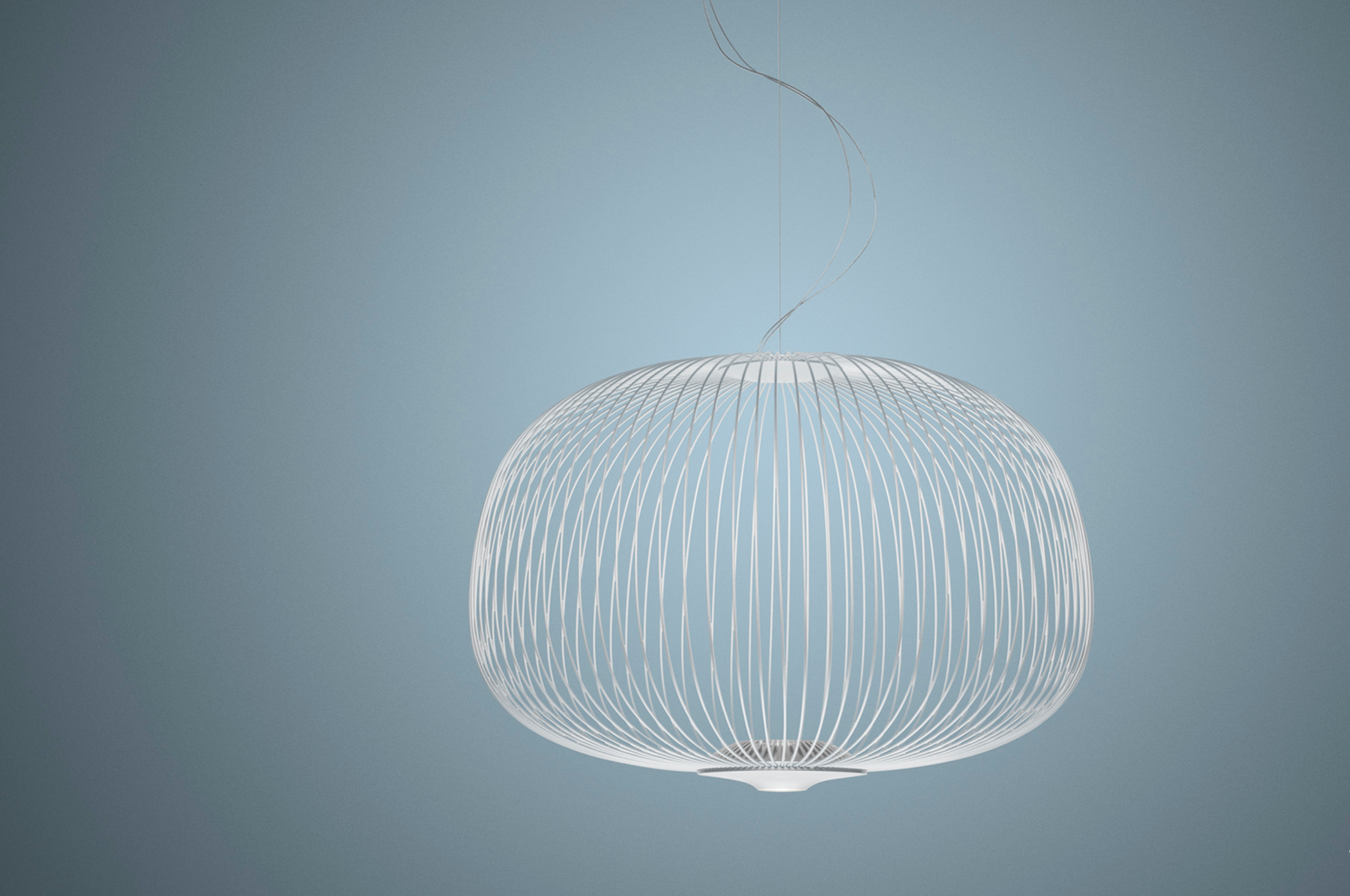 Foscarini Spokes 3 Pendelleuchte Foscarini Spokes 3 Pendelleuchte, Farbe: weiss, Dimmbar: ON/OFF
