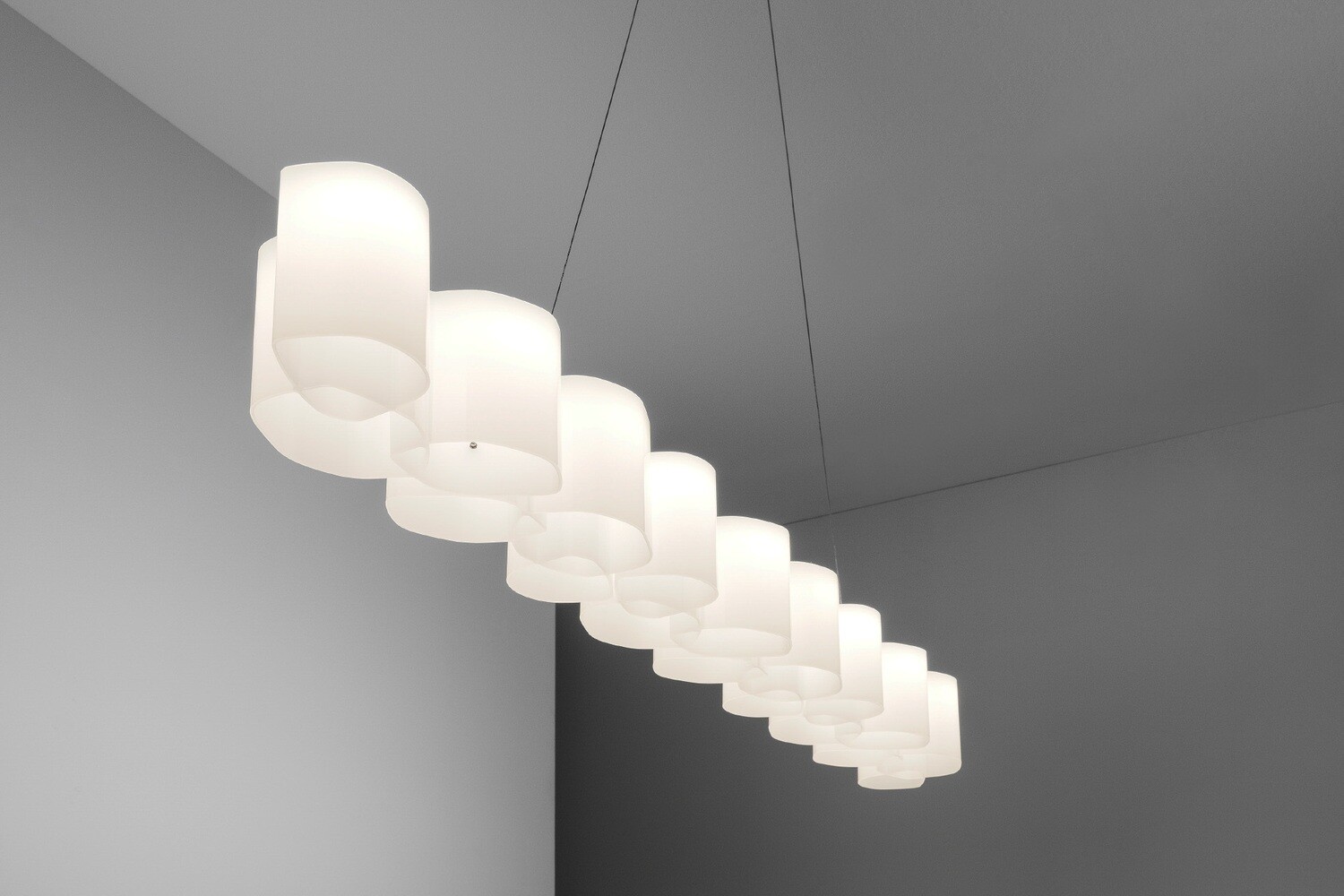 Stilnovo Honey Pendelleuchte, Variante: Honey linear L 1390mm