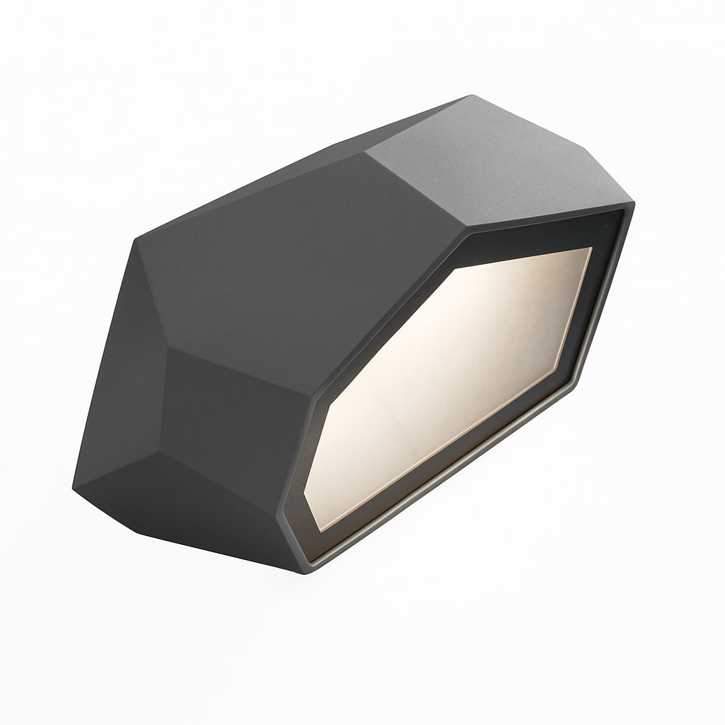 OLEV Pepito Outdoor Wegleuchte, Lichtfarbe: M - 2700K warmweiss, Farbe: -AA / eloxiertes aluminium