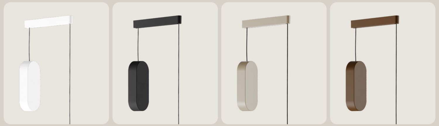 Lodes Wall Oval Baldachin Lodes Wall Oval Baldachin, Farbe: Matte White - 9010