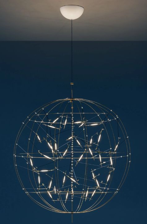 Catellani &amp; Smith Pòta Pendelleuchte, Grösse: Ø 50cm, Lichtfarbe: 2400K