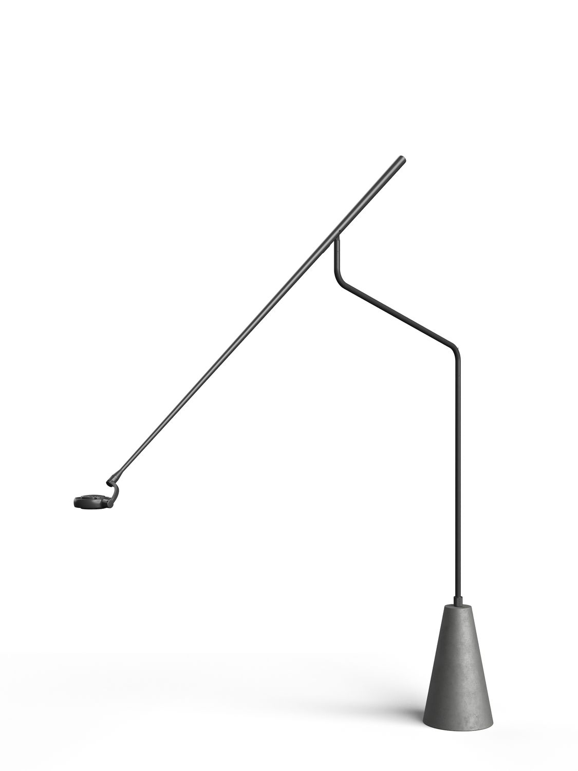 Rotaliana Ibis F1 Stehleuchte, Farbe: mattschwarz, Lichtfarbe: 2700K warmweiss, Ausstrahlwinkel: 15°