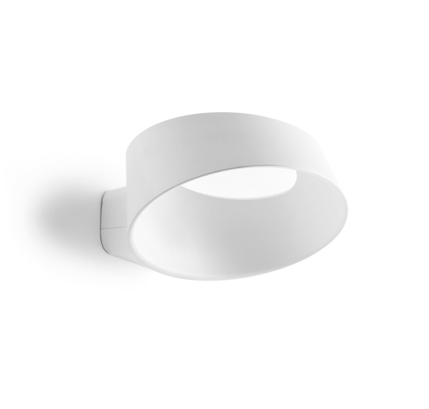 Stilnovo Oxygen Wandleuchte, Farbe: weiss / weiss, Dimmbar: Standard Phasenabschnitt