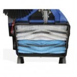 Blue Smart Ersatz Kehrwalze PP blau hinten