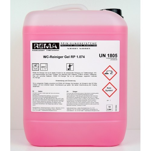 Rema WC-Reinigung Gel 10 Liter Kanister