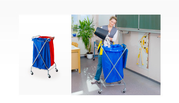 Papierwagen X-Form Halterahmen120 L