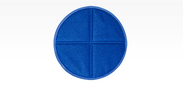 Padscheibe Blue 43 cm