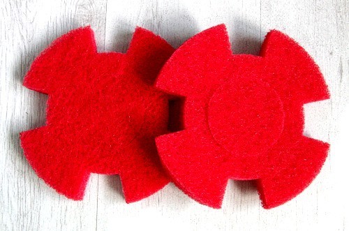 Pad Kit zu i-mop rot 2 Stück