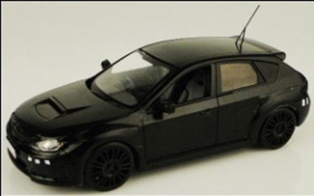 J COLLECTION - SUBARU IMPREZA WRX STI 2008 NURBURGRING TEST CAR (ALL BLACK)
