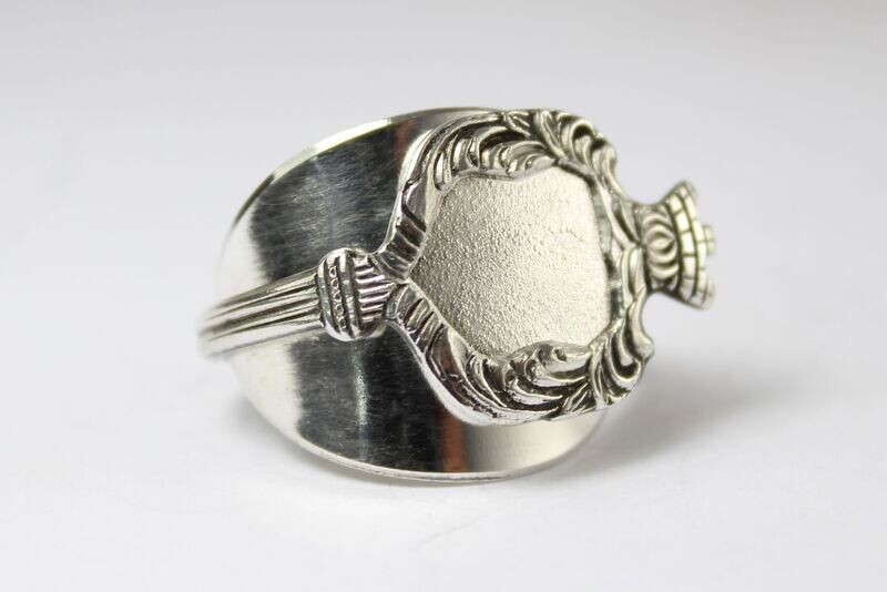 Besteckschmuck, Besteck Schmuck Ring, ca. 66 (21) Löffelring