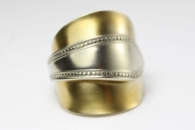 Besteck Schmuck Ring, ca. 65 (20,8) Ring aus Besteck