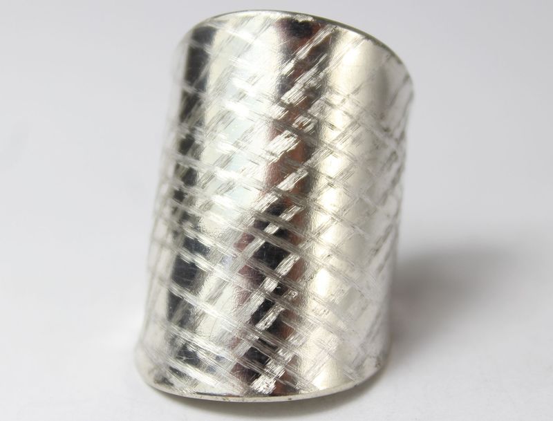 Besteck Schmuck Ring, ca. 57 (18,1) Ring aus Besteck