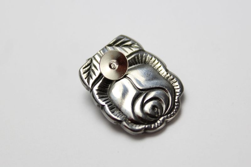 Rosen Besteckschmuck - Ohranhänger, Ohrring