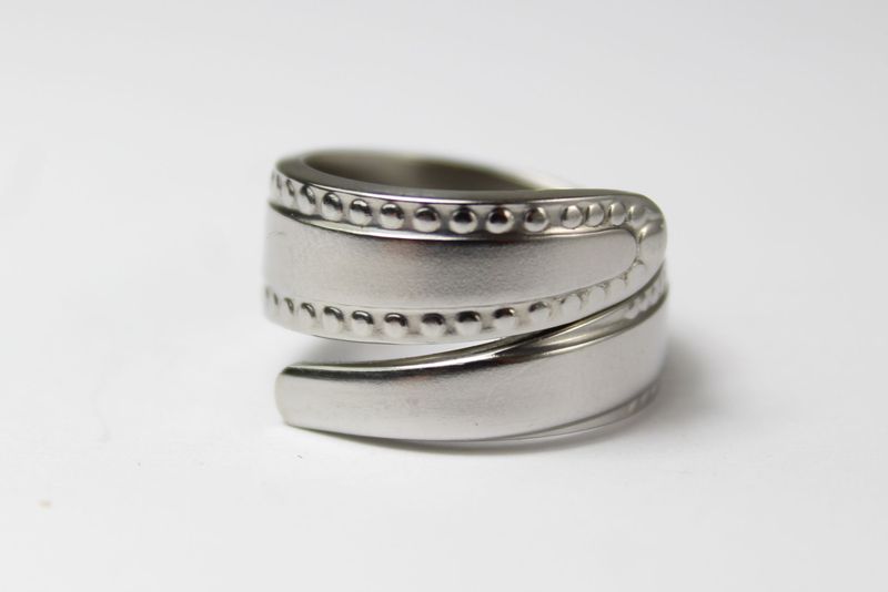Besteckschmuck Ring, ca. 56 (17,8) Ring aus Besteck