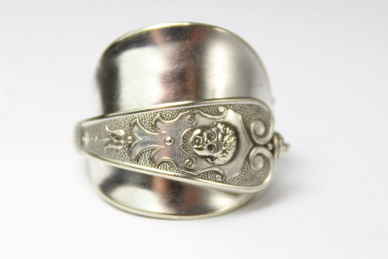 Besteckschmuck Ring, ca. 61 (19,5) Ring aus Besteck