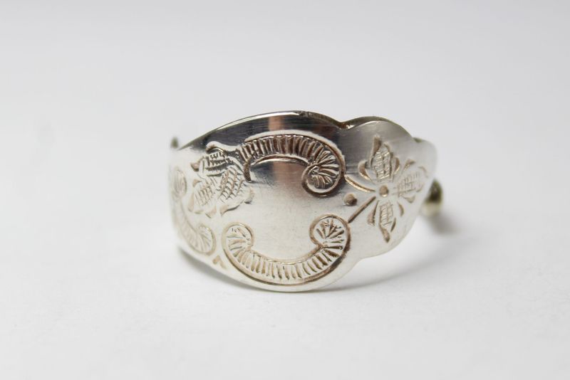 Besteckschmuck Ring, ca. 63 (20,1) Ring aus Besteck