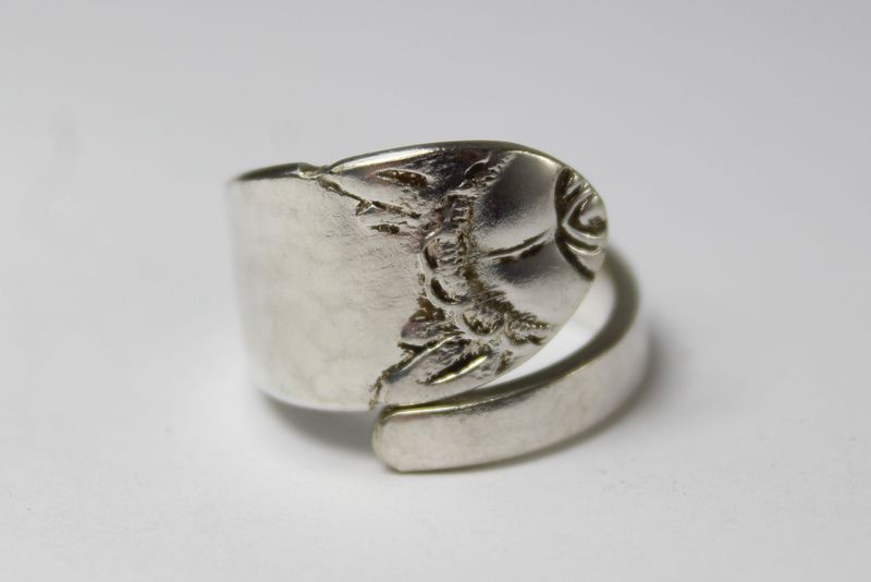 Besteckschmuck Ring, ca. 56 (17,8) Ring aus Besteck