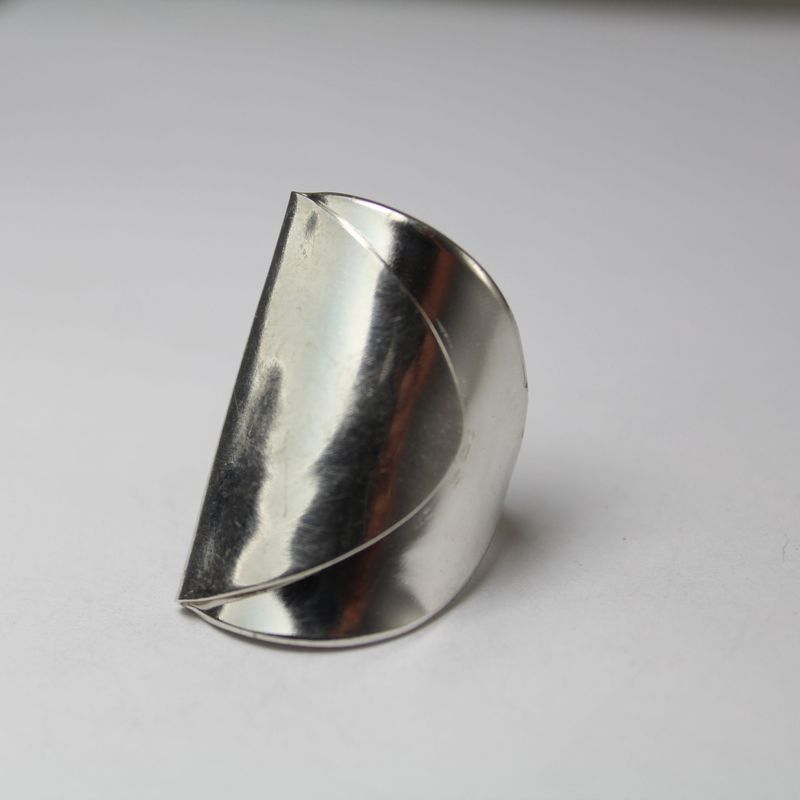 Besteckschmuck Ring, ca. 53 (17) Ring aus Besteck