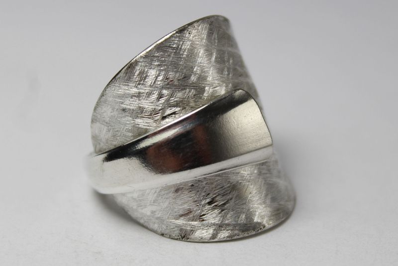 Besteckschmuck Ring, ca. 59 (18,8) Ring aus Besteck