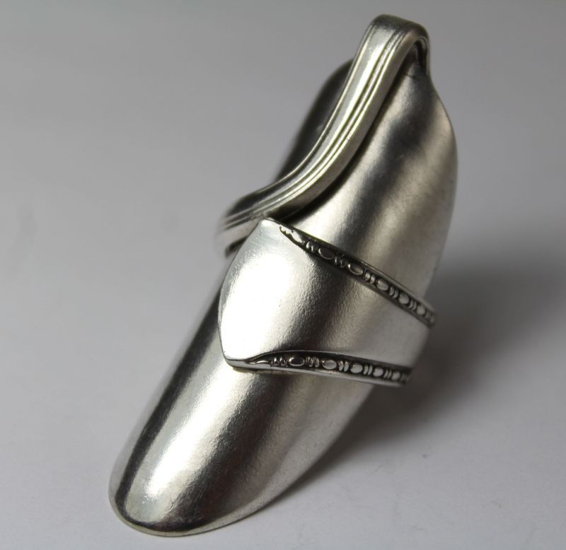 Besteckschmuck Ring, ca. 56 (17,8) Ring aus Besteck
