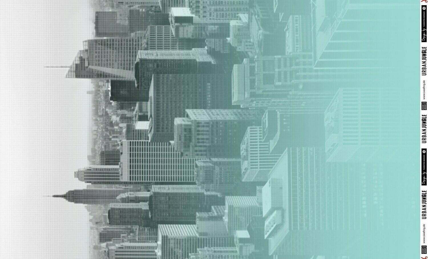 Skyline Dots Viskosejersey