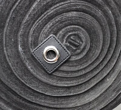 Ösenpatch quadratisch 10mm
schwarz