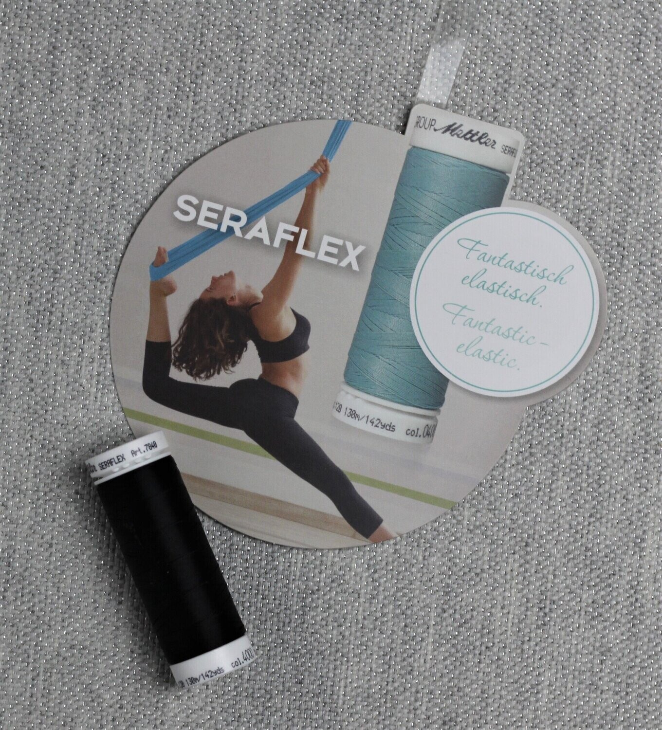 Seraflex No. 120 130 m schwarz 4000