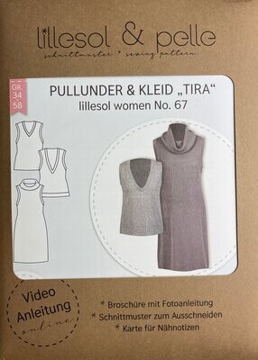Schnittmuster Pullunder & Kleid Tira
