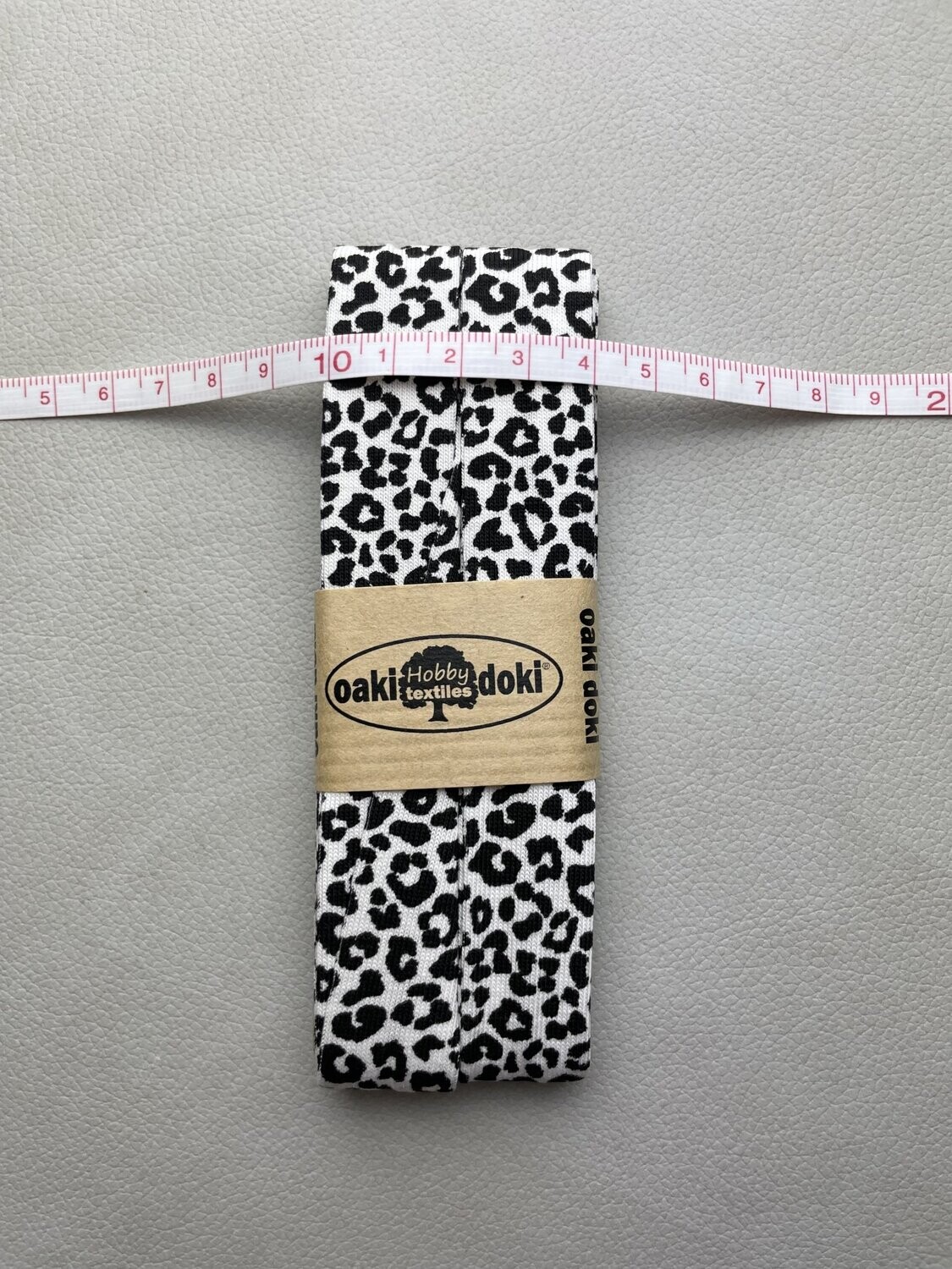 Jersey Schrägband Leoprint