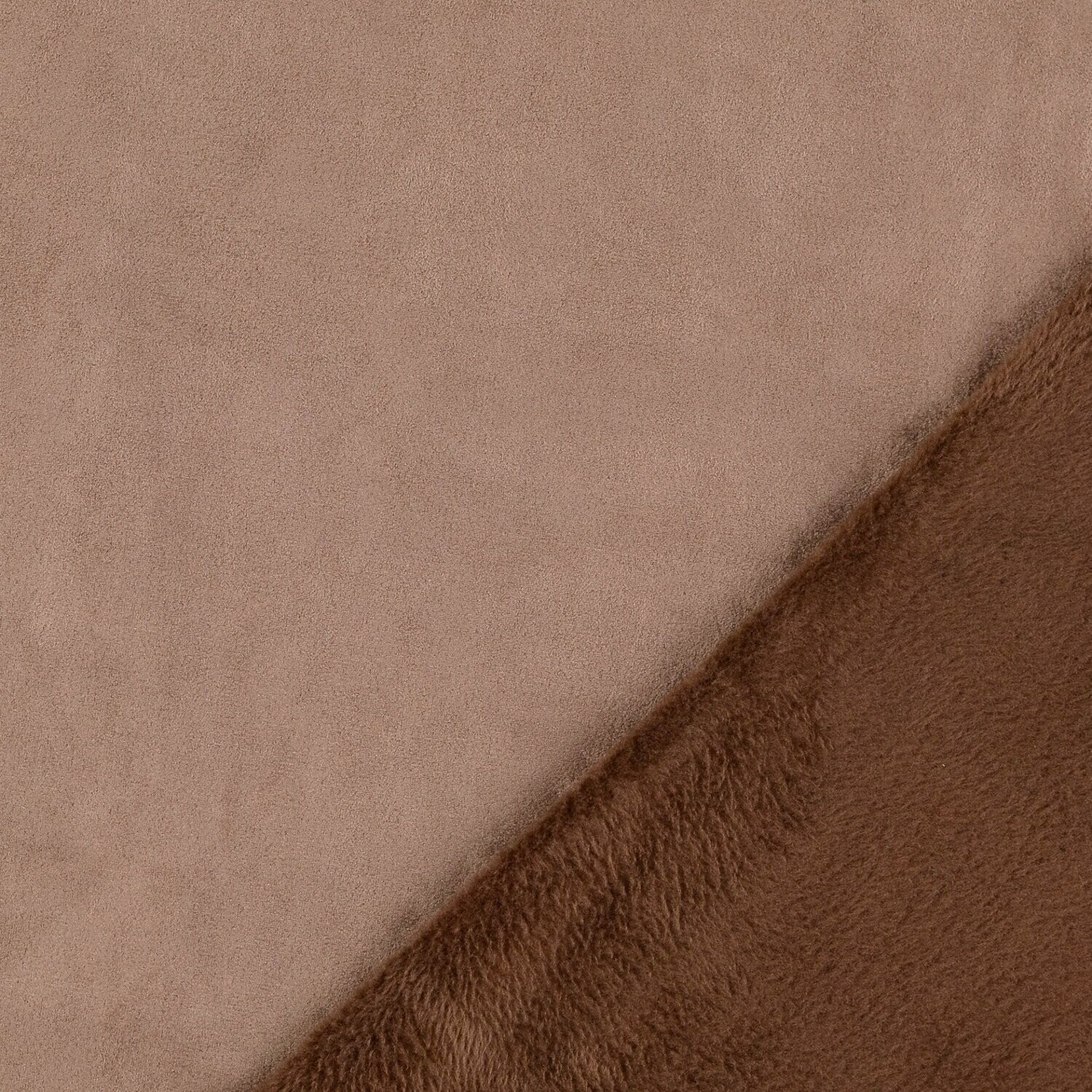 Lederimitat mit Fleece
