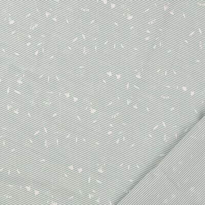 Stretch Popeline gestreift