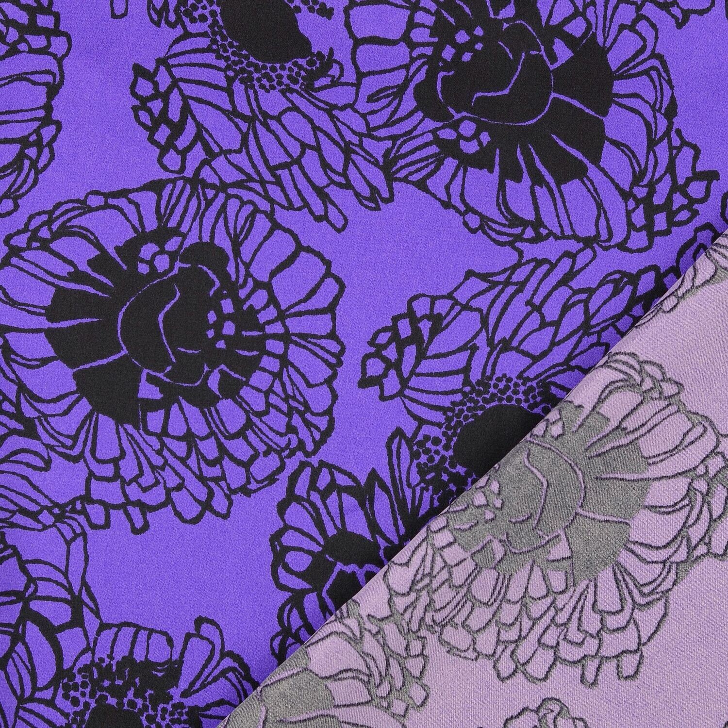 Lila Blüten