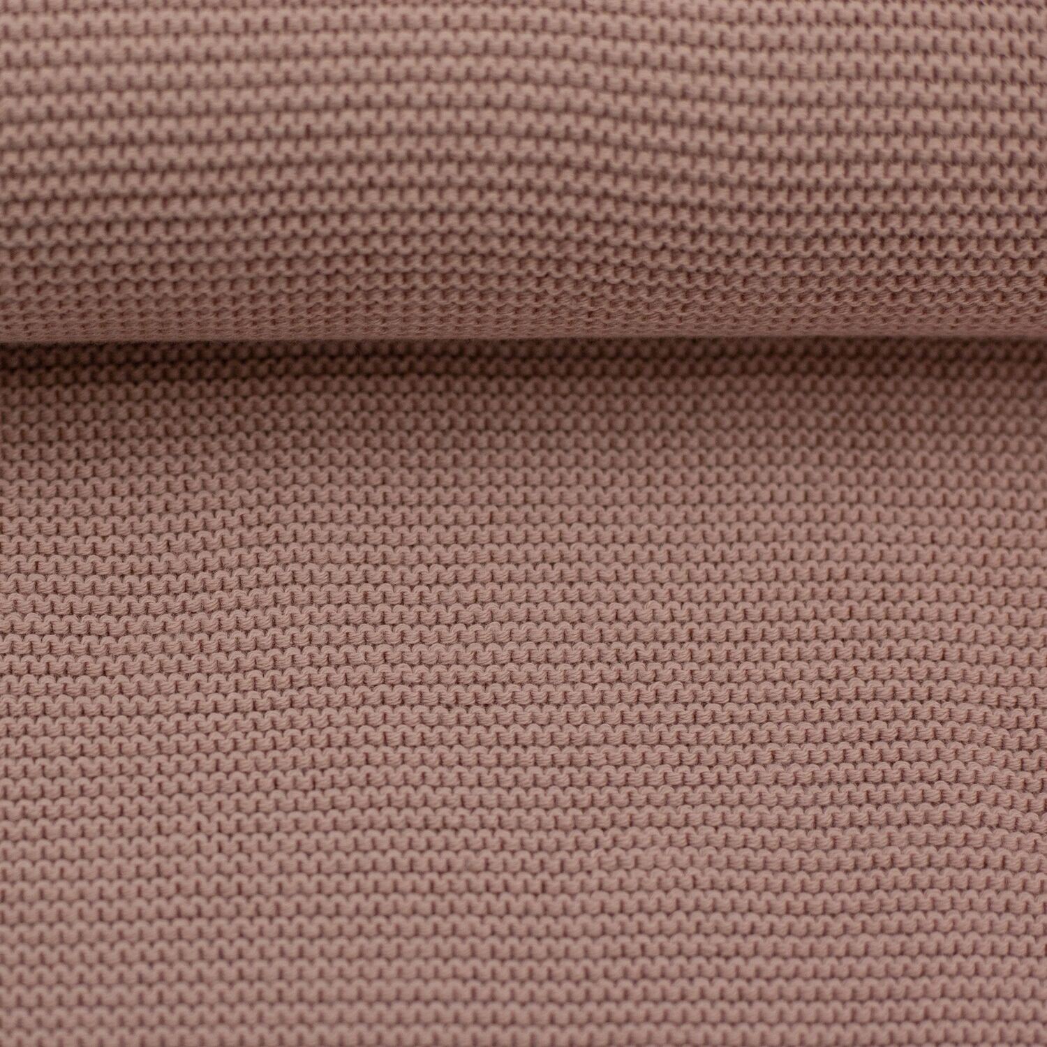 Stoff Strick Ella rosa