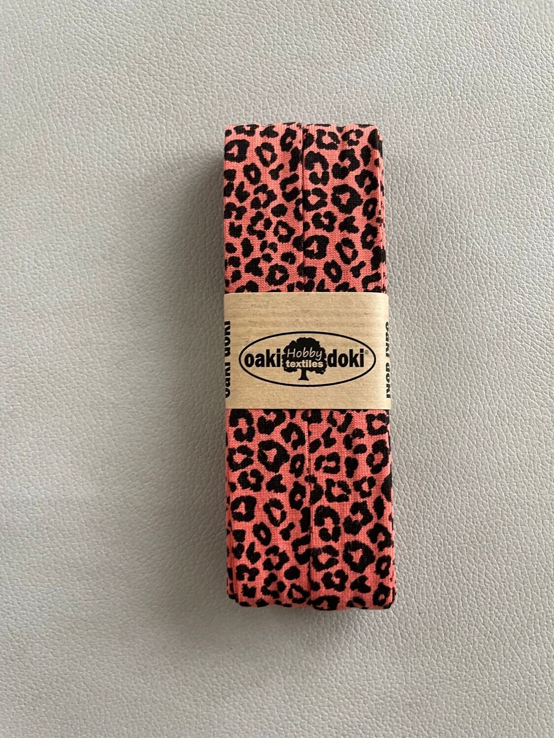 Jersey Schrägband Leoprint
