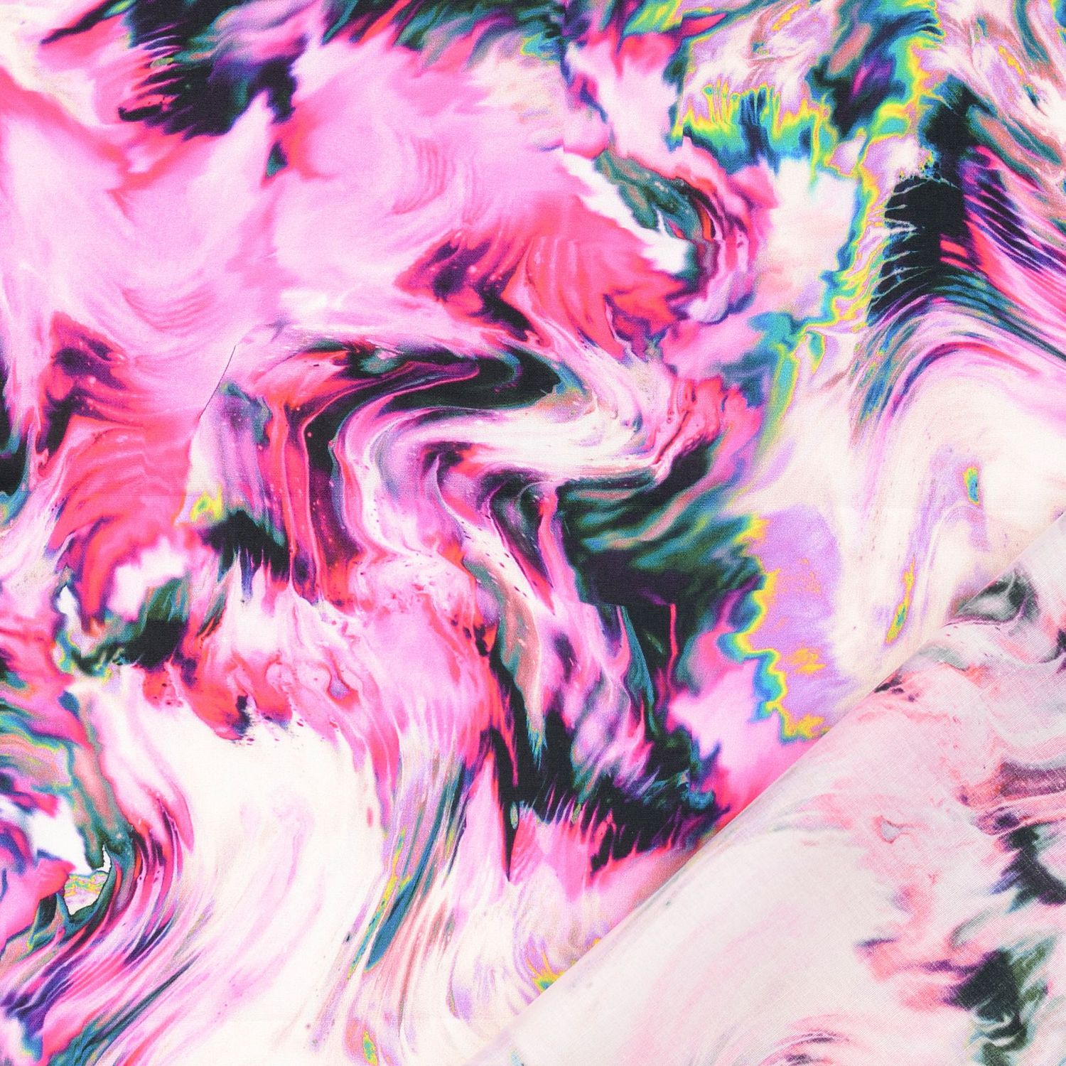 Stretch Satin Farbenmix