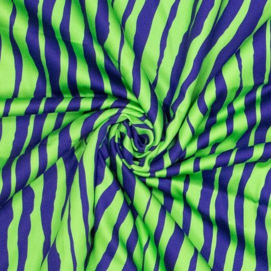 Viskose Satin Zebra