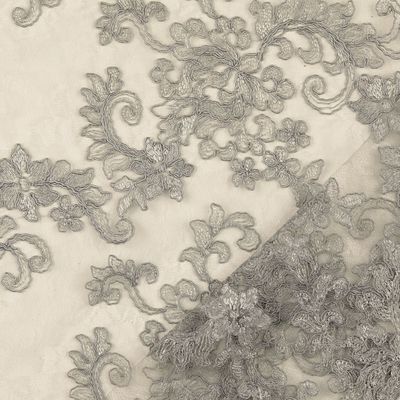 Mesh Stickerei Blume