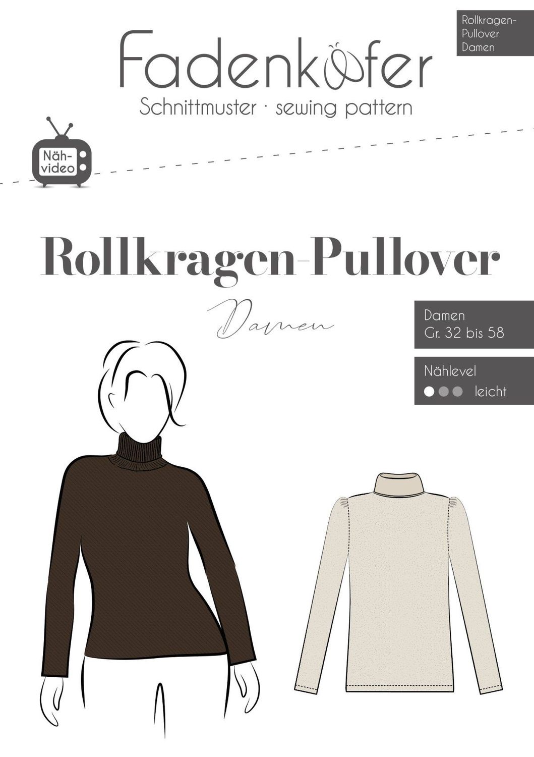 Rollkragen Pullover