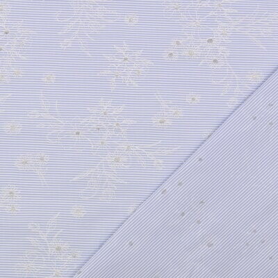 Baumwoll Streifen bedruckt