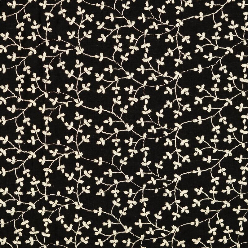 bestickte Viskose floral