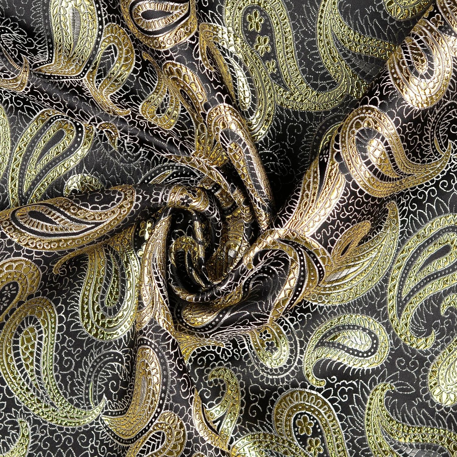 Glitzer Jacquard Paisley